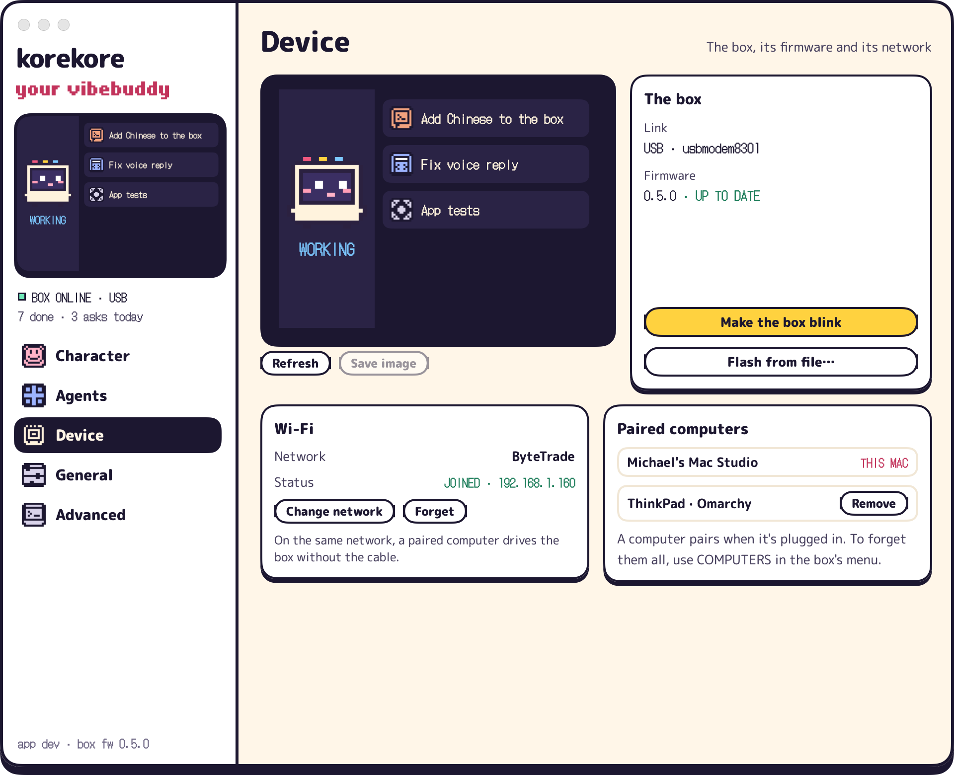 Device