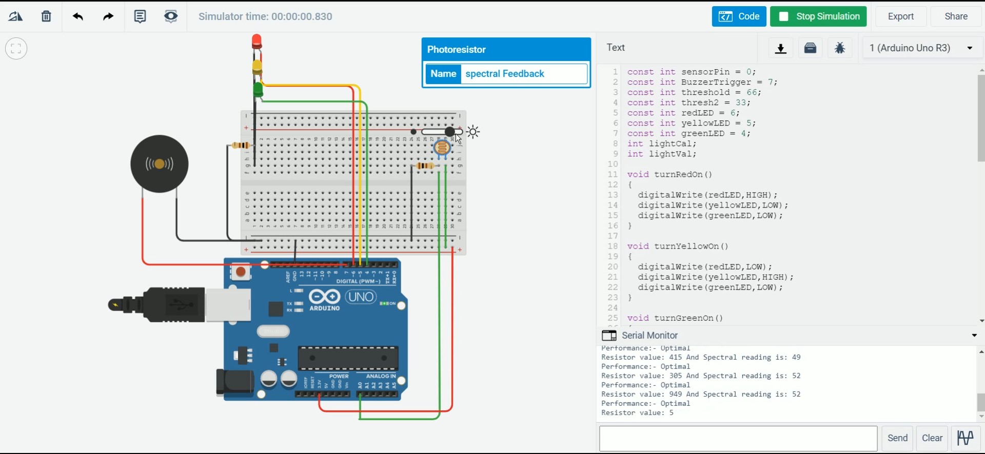 IoT Simulation in TinkerCad