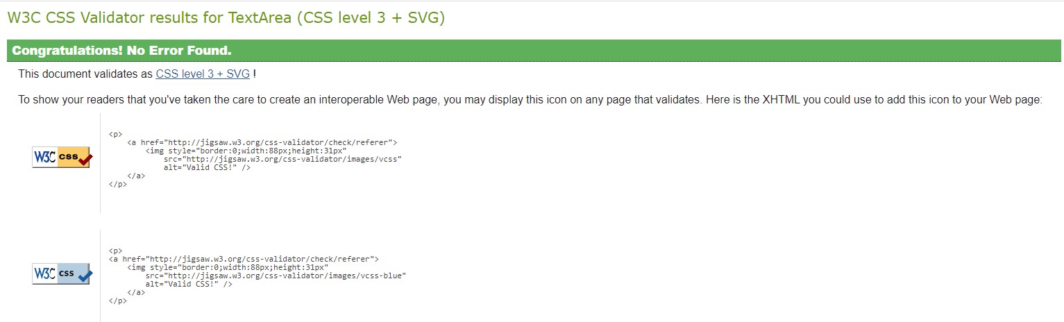 CSS Code Validator
