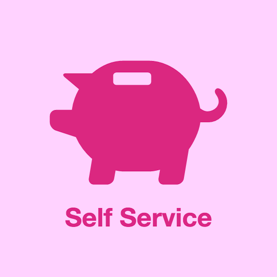 Piggy Bank Self Service