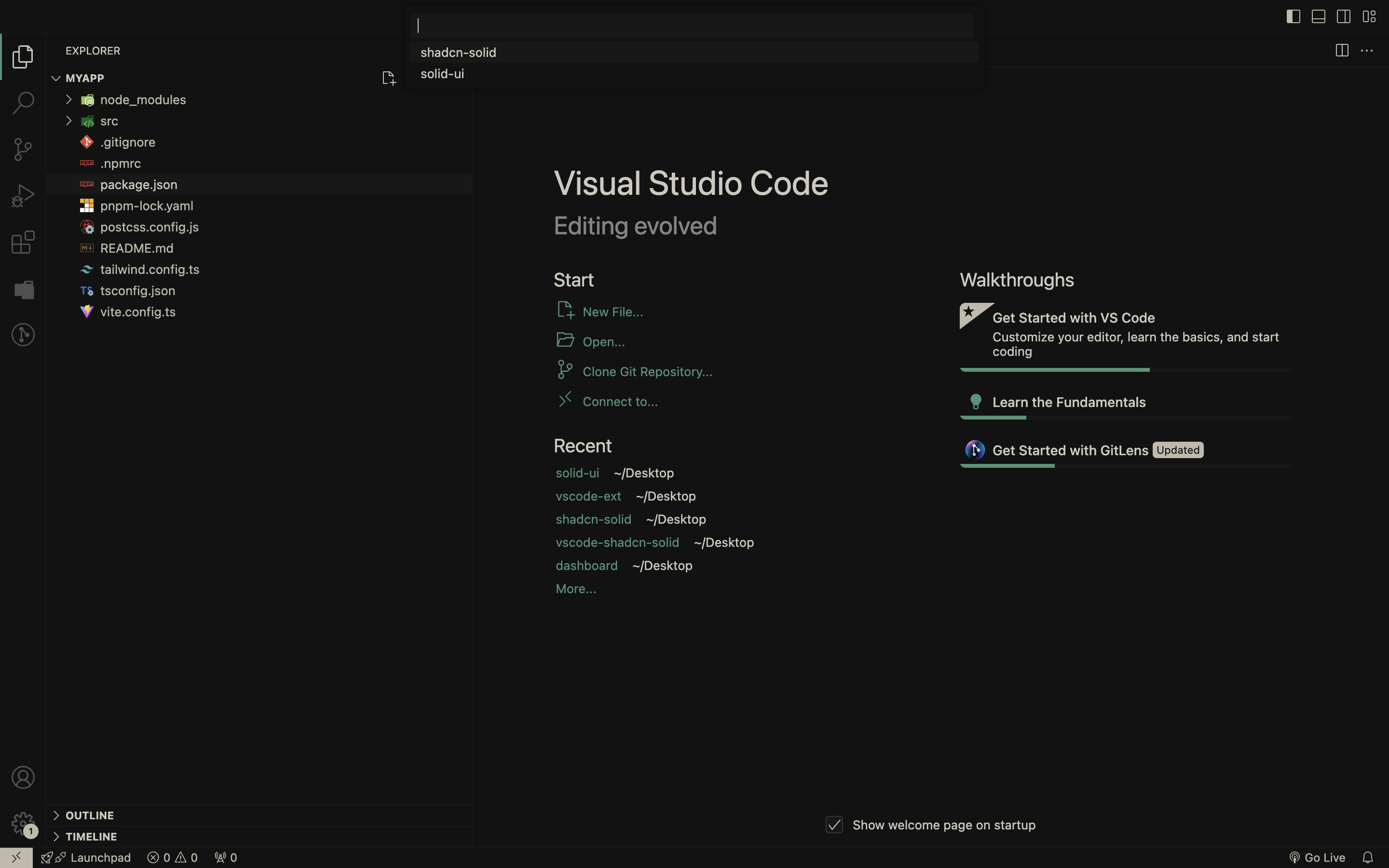 choose a ui framework of your choice