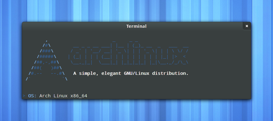 Gnome Terminal Darth Edition