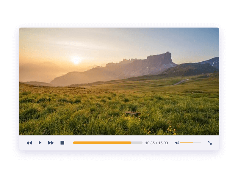 Video Player Web App