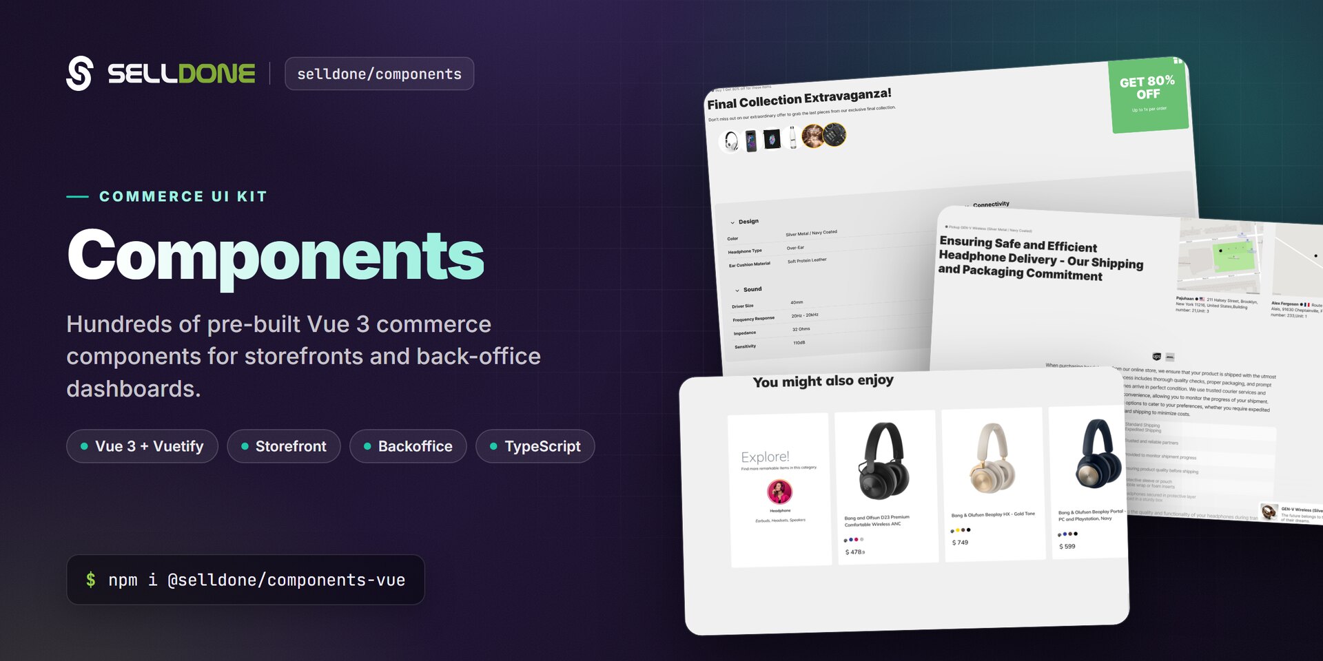 Selldone Components