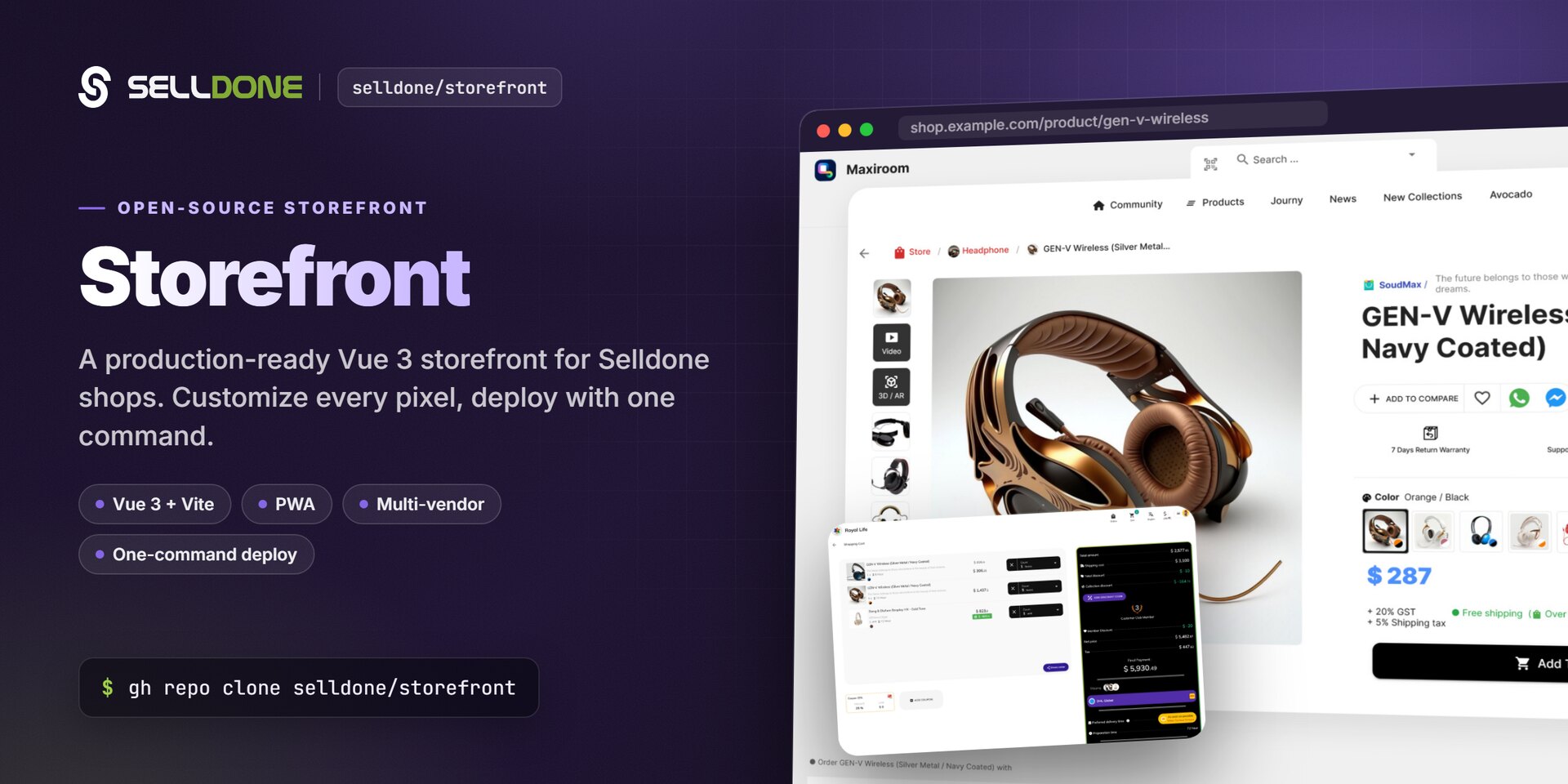 Selldone Storefront