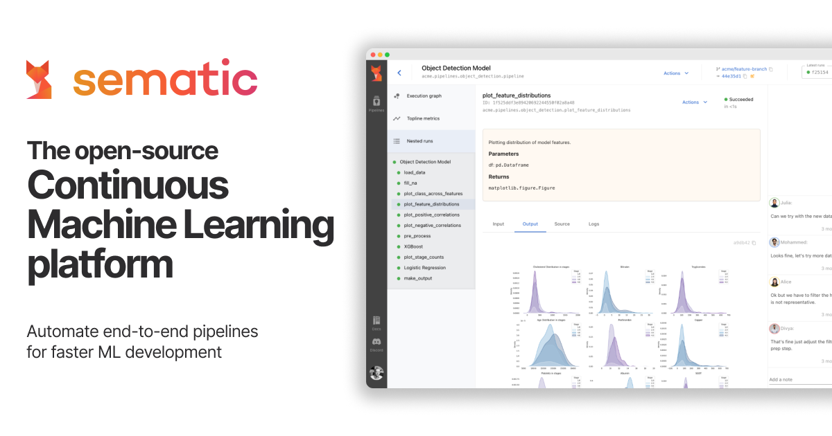 Sematic – The open-source Continuous Machine Learning platform