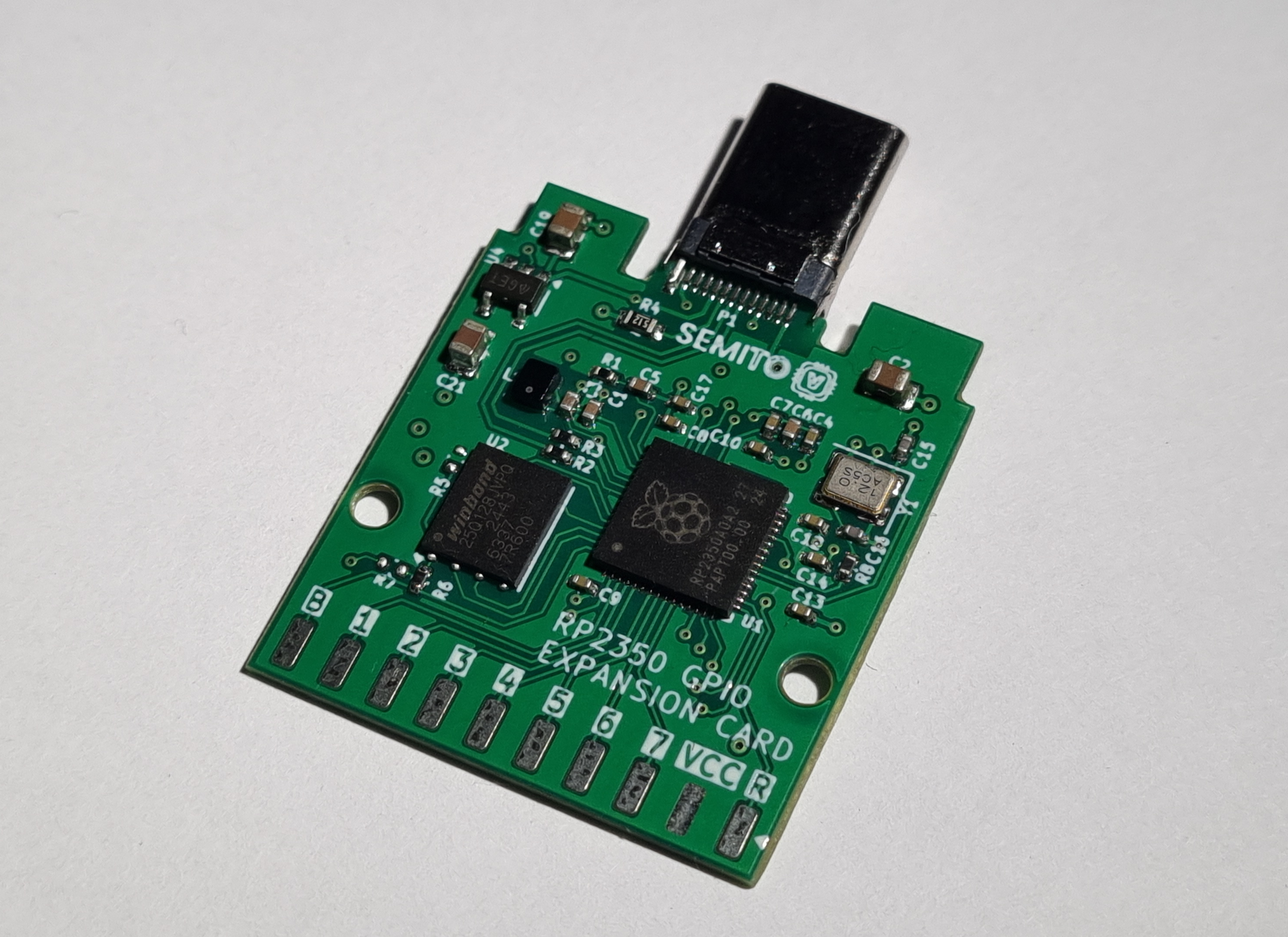 Rp2350-gpio card, from the project README