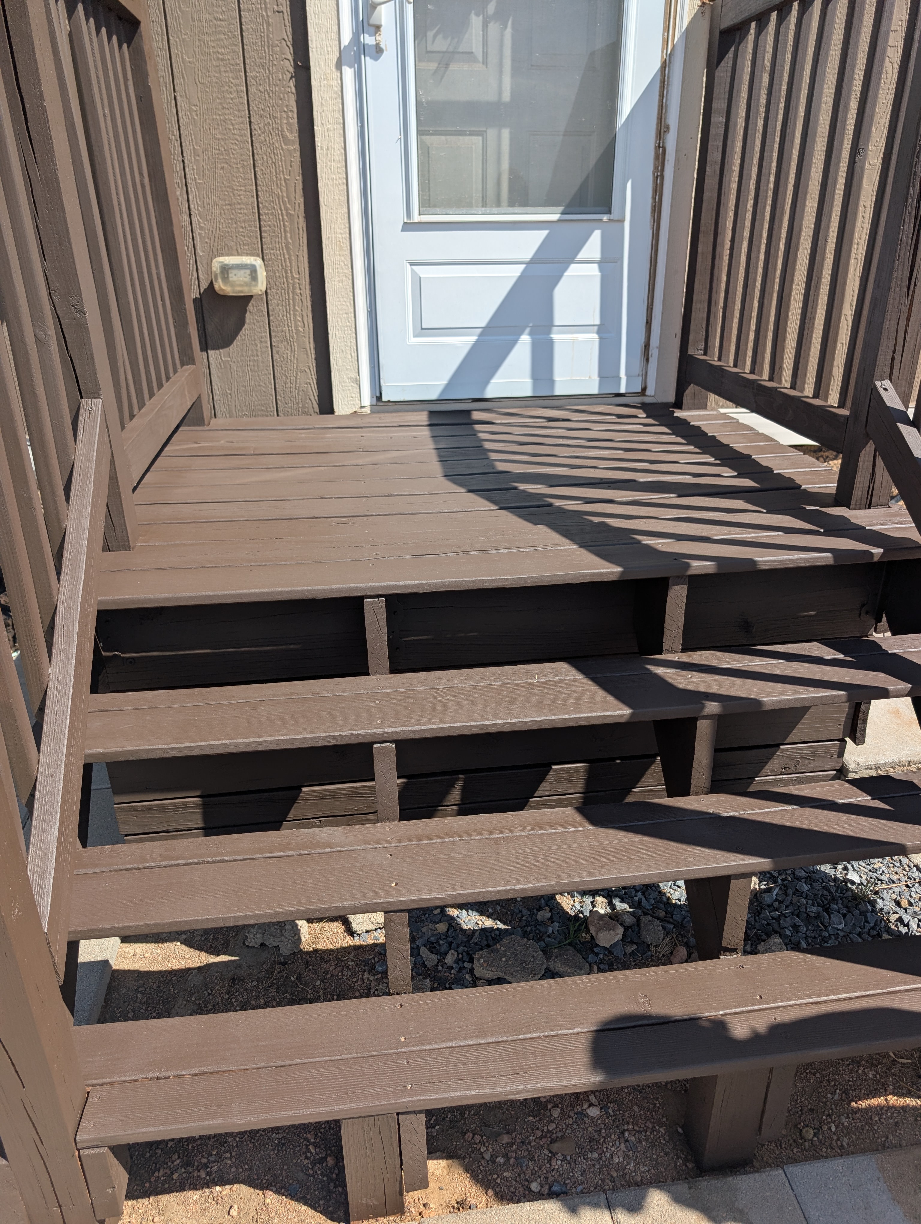 Professional deck staining in Denver Colorado