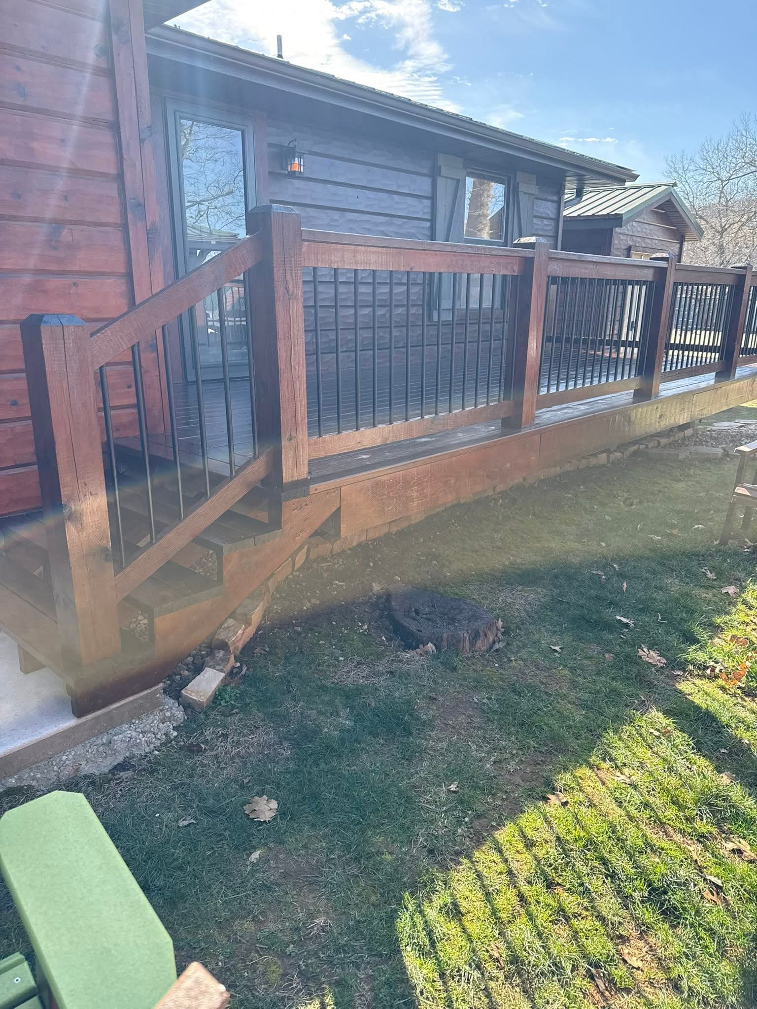 Deck staining Denver Colorado