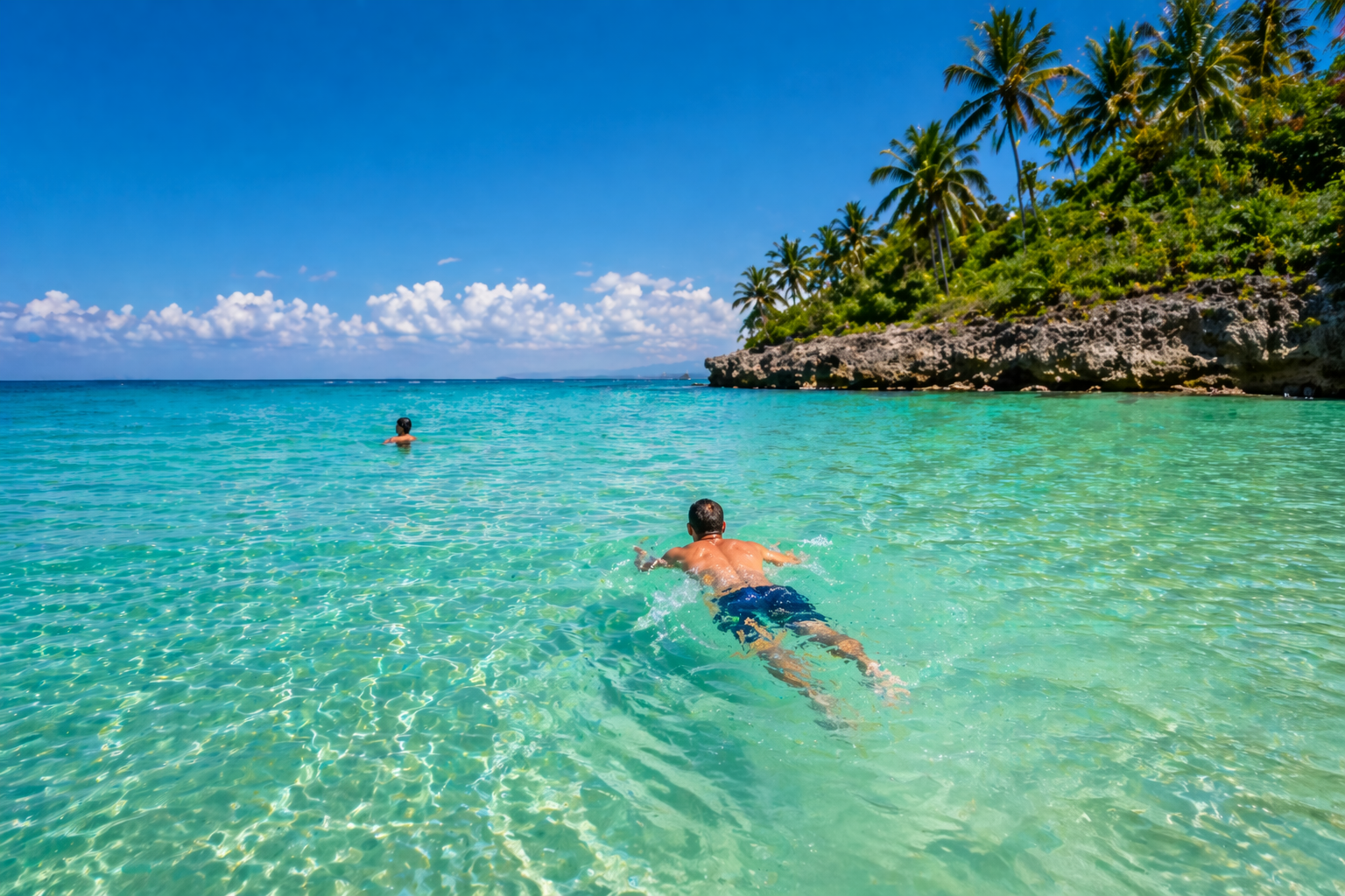 Las Terrenas beach Dominican Republic