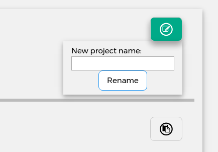 Rename a project