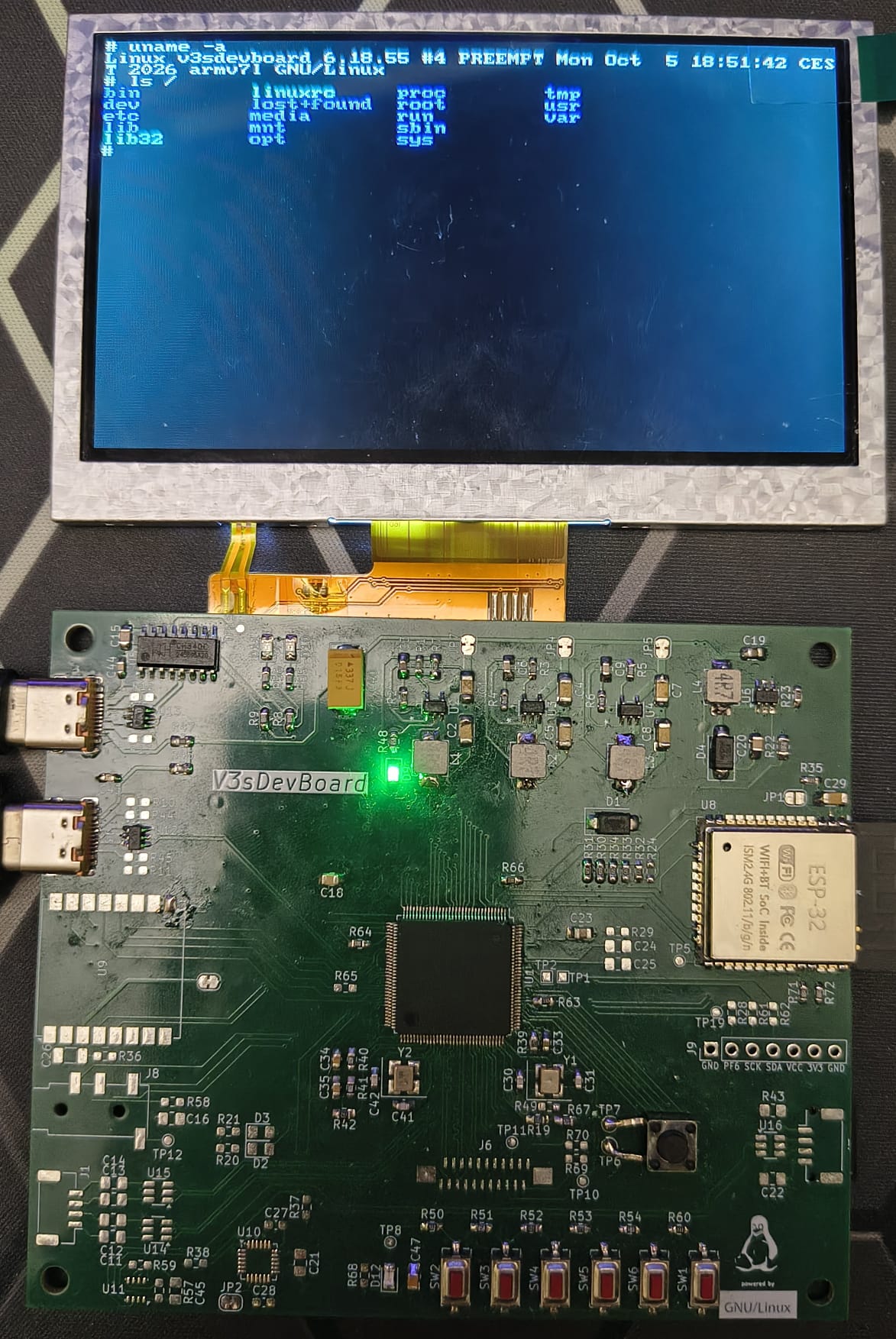 V3sDevBoard, from the project README