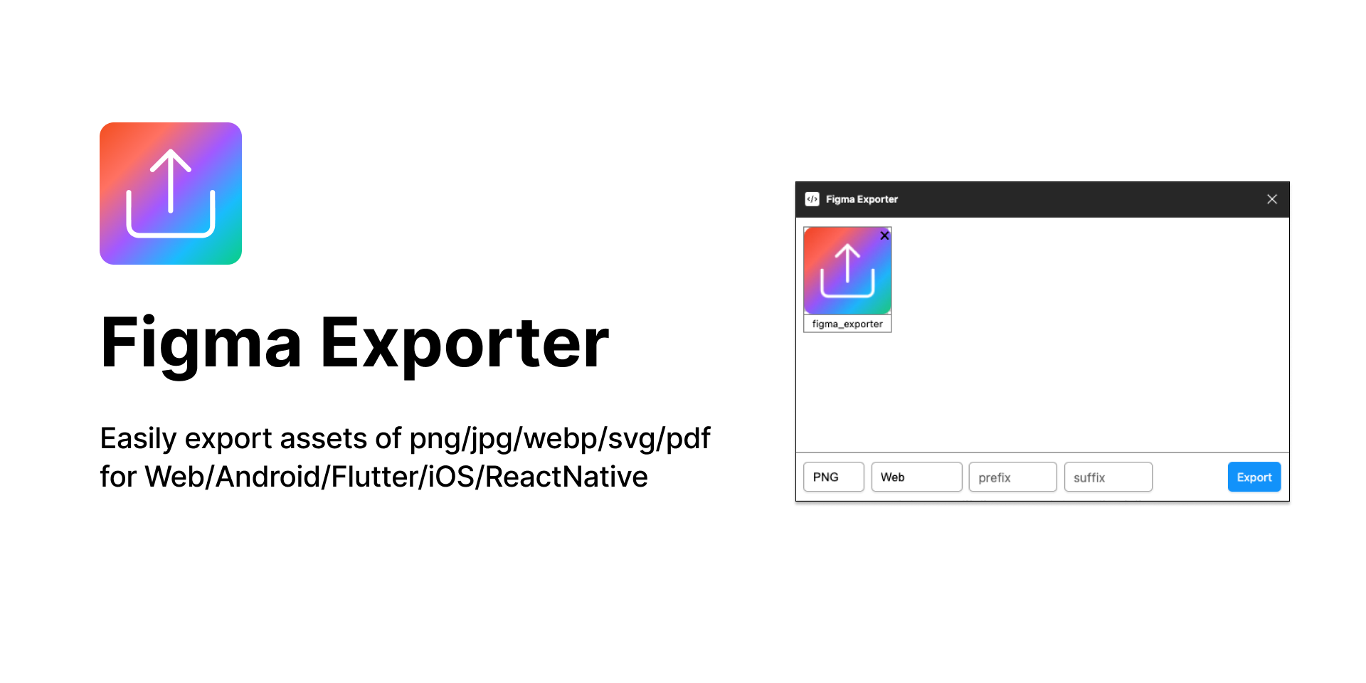 Figma Exporter Screen Shot