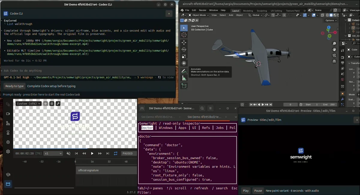 Watch the 60-second Semwright demo.