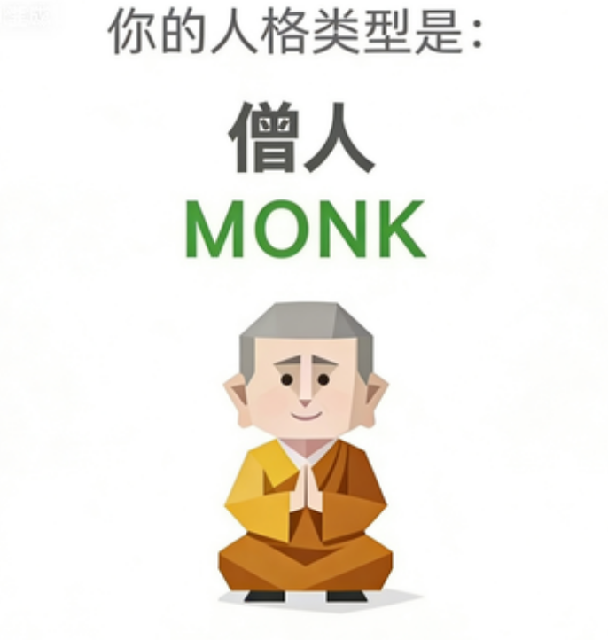 SBTI MONK 僧人