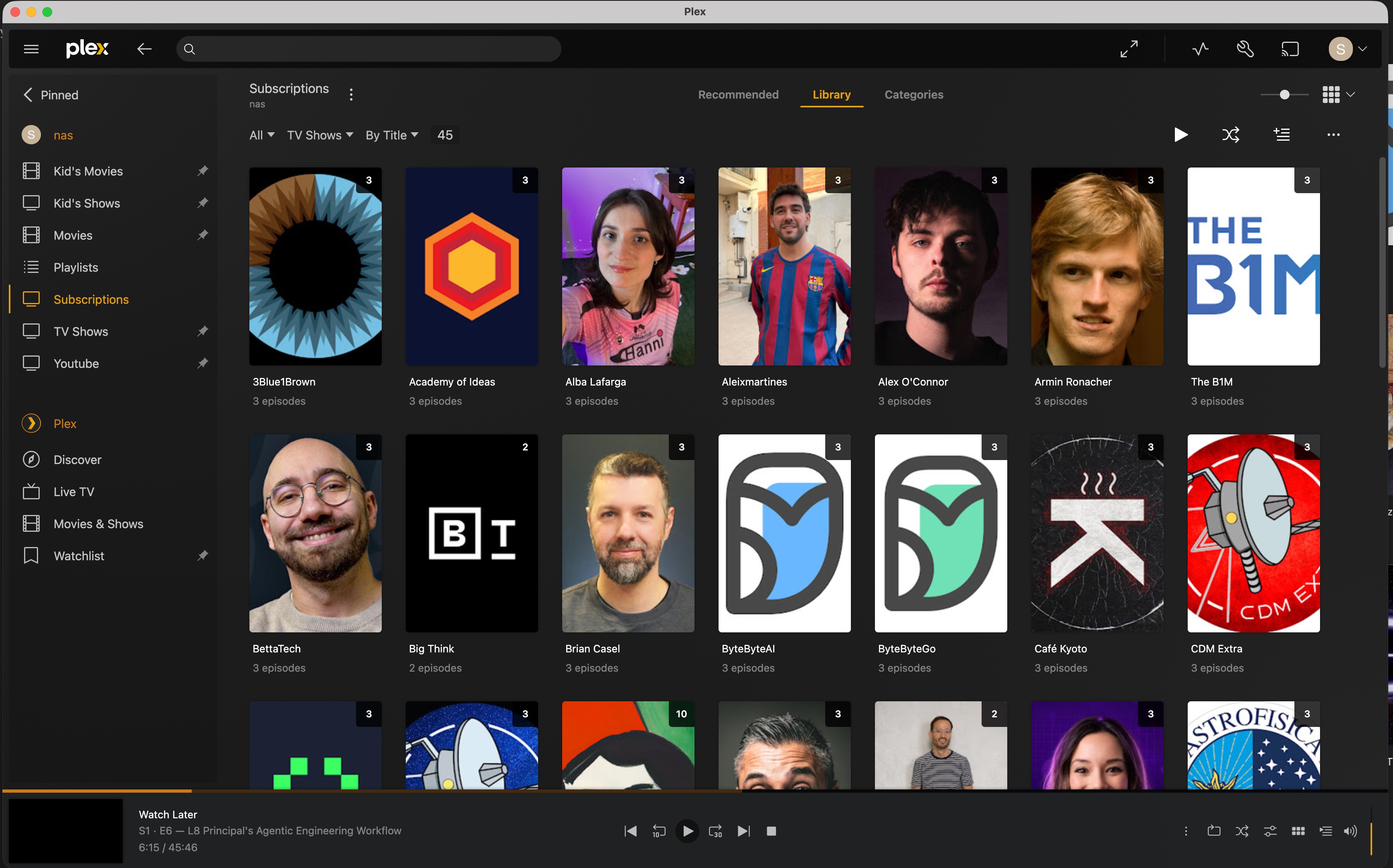 Yarrtube Plex Integration screenshot