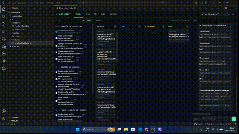 Configuring an AI provider — local Ollama or cloud API key