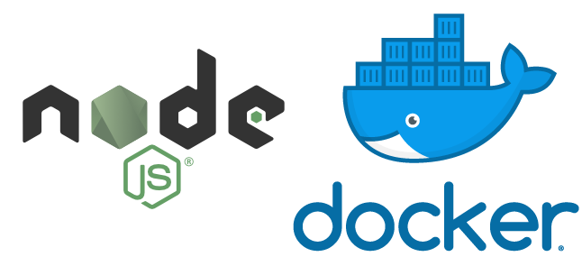 nodejs + docker logo