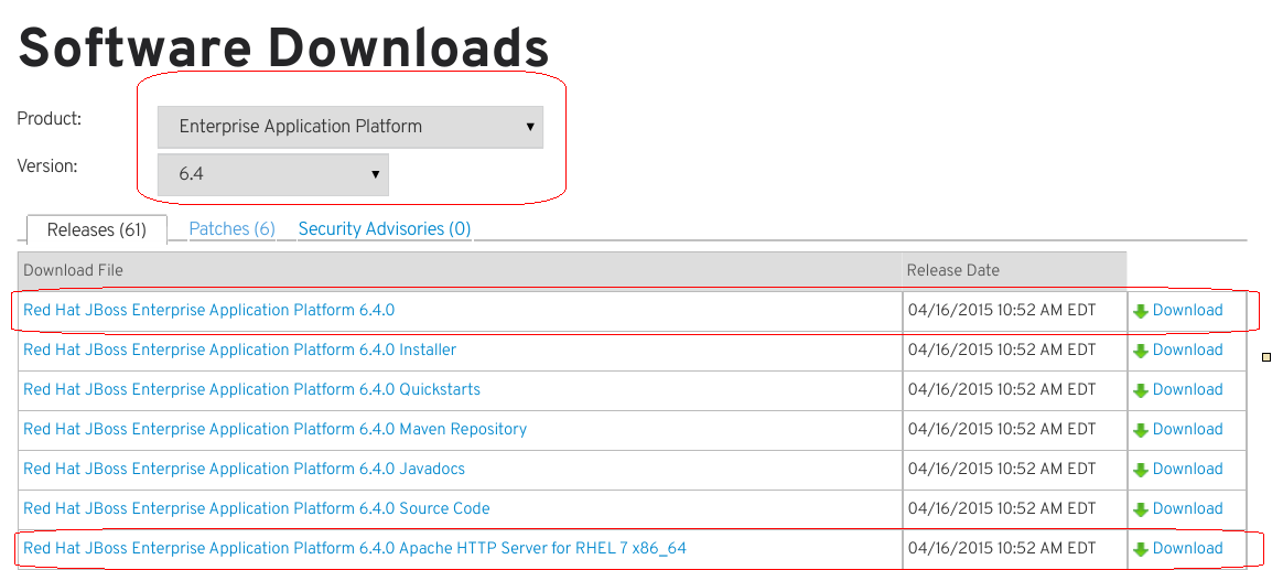 JBoss EAP installer