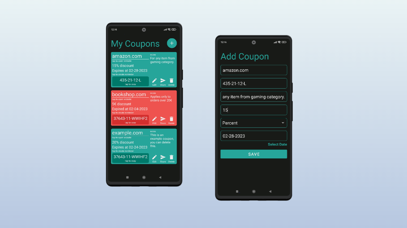 GitHub - serhat-demir/coupon-tracker: Coupon tracker application for ...