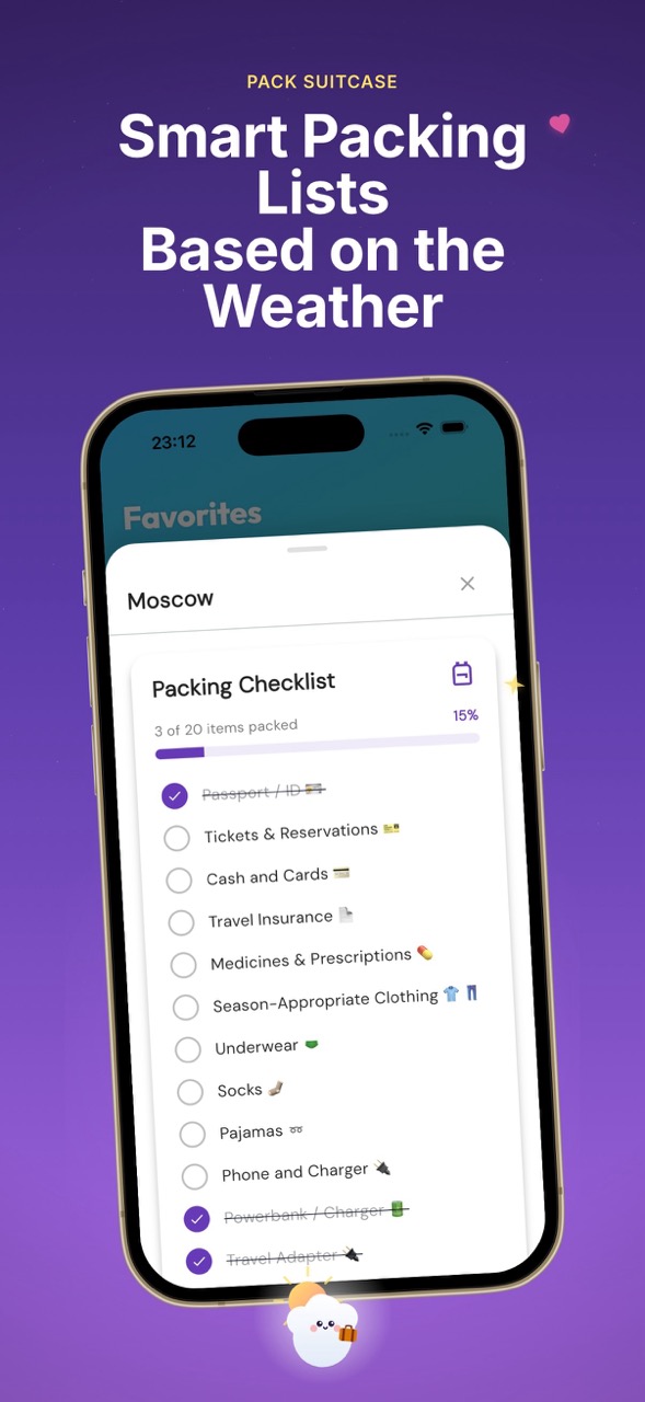 Packing List