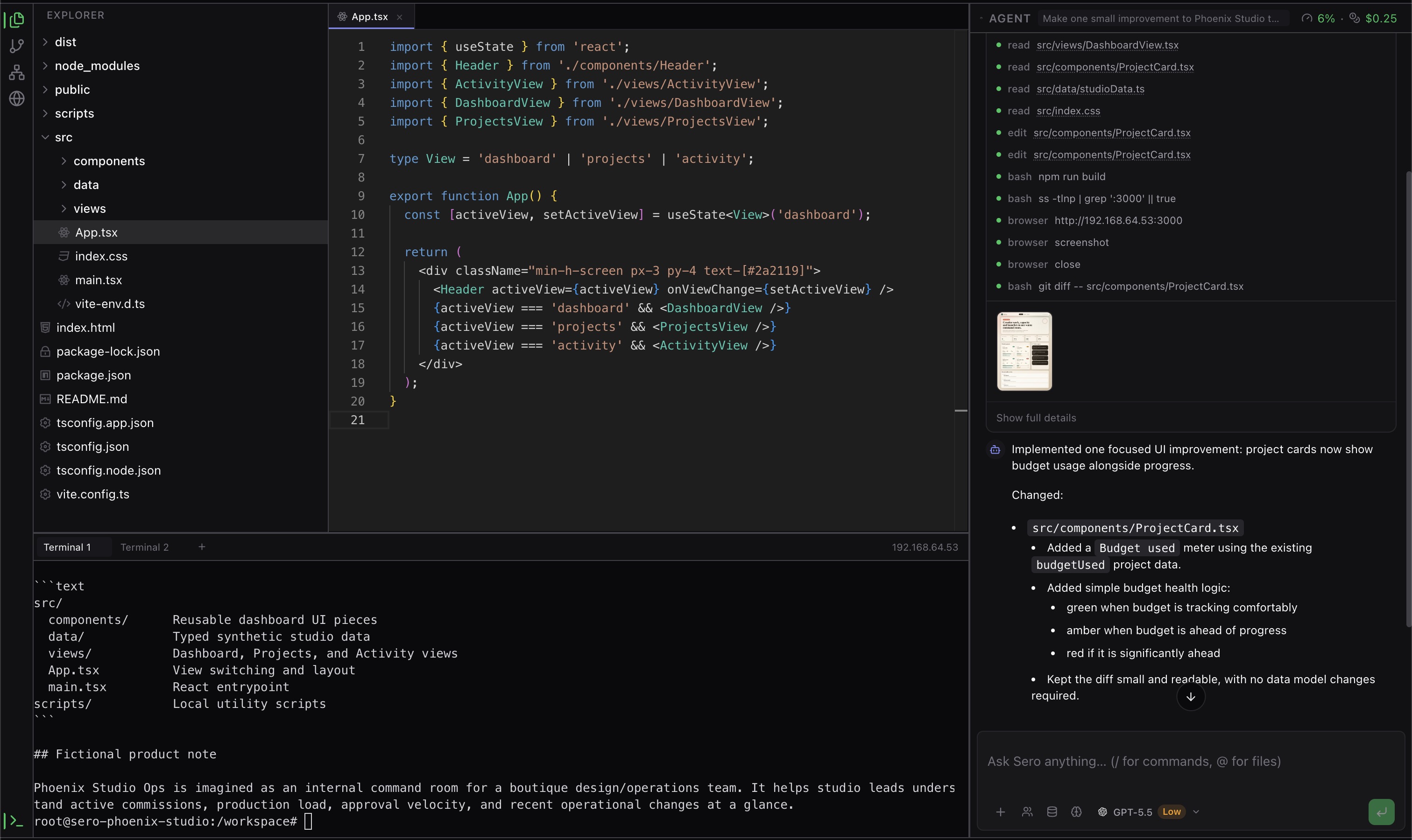 Desktop shell overview
