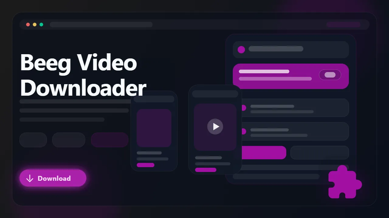 Beeg Downloader workflow preview