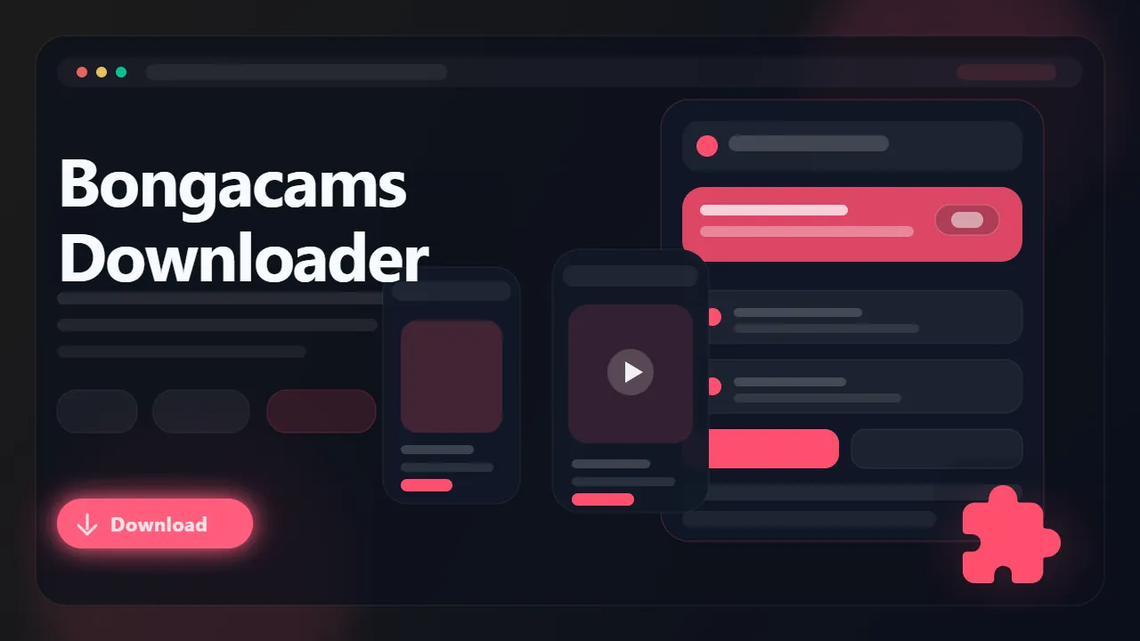 BongaCams Downloader workflow preview