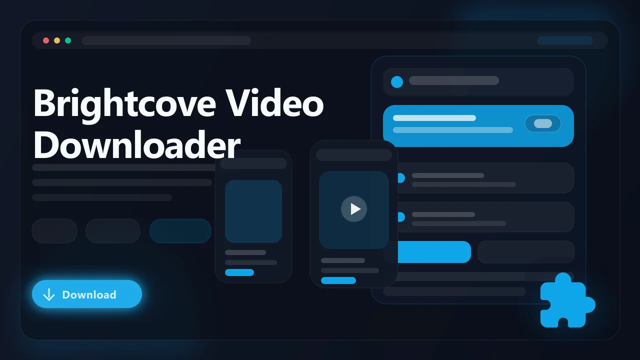 Brightcove Video Downloader hero image