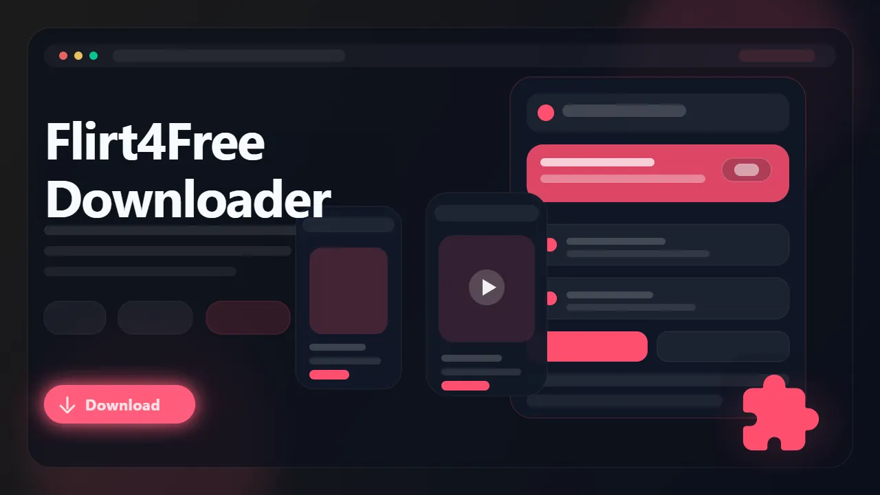 Flirt4Free Downloader workflow preview