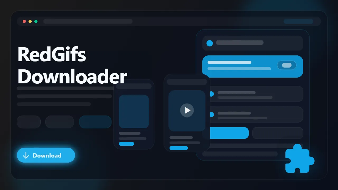 Redgifs Downloader workflow preview