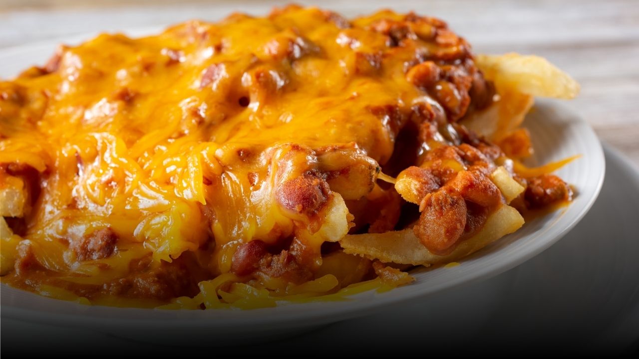 Chili Fries con Bacon