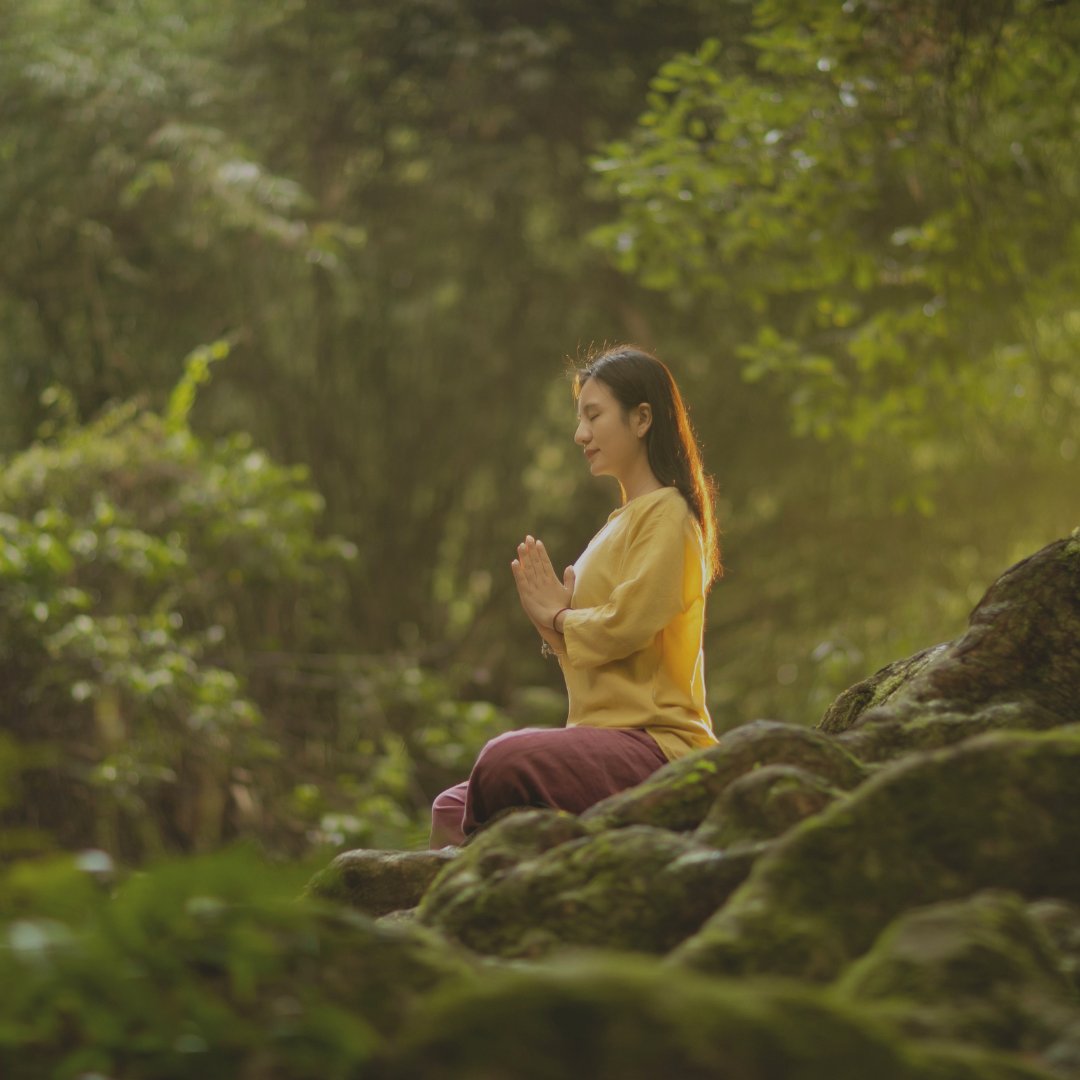 Imagen de meditación