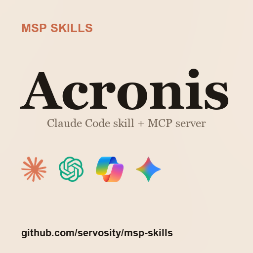 io.github.Servosity/acronis-mcp icon