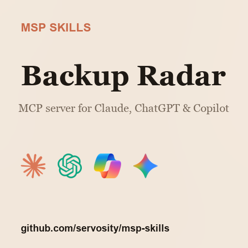 Backup Radar MCP logo