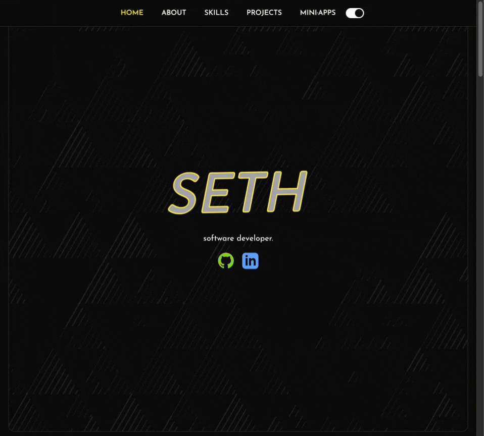 Portfolio Navigation