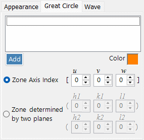 Great and Small Circle tab