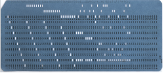 Punched card (wikipedia)