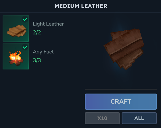 Cookingbench Leather Medium