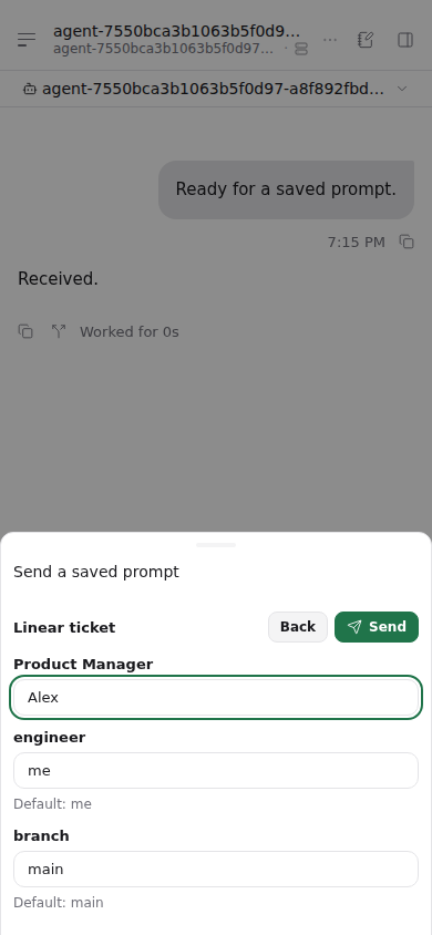 Prompt Manager 截图 2