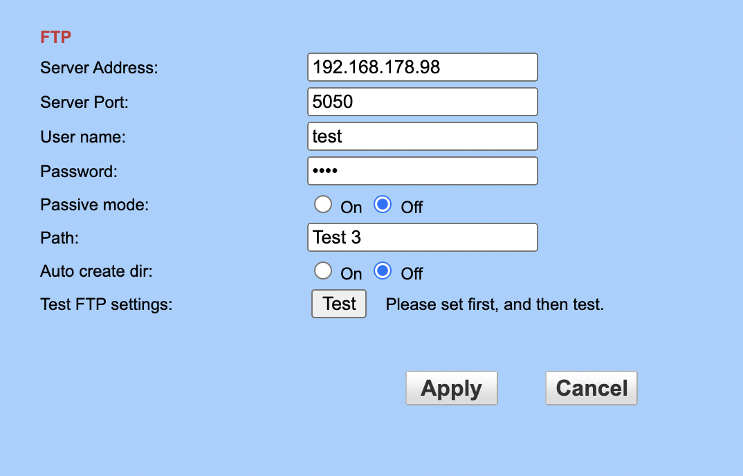 FTP Server