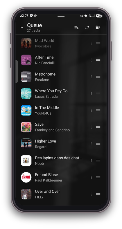 Screenshot 5 of Massdroid — opens full size