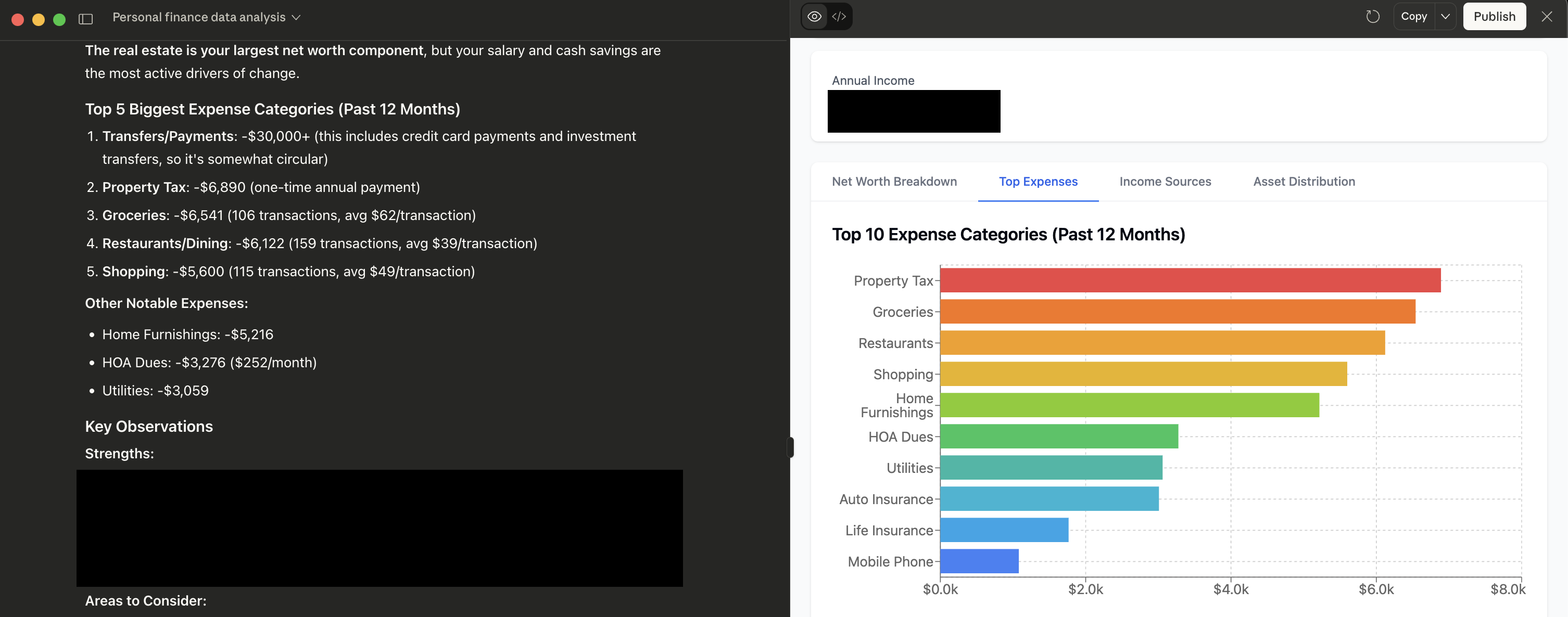Personal Finance advisor