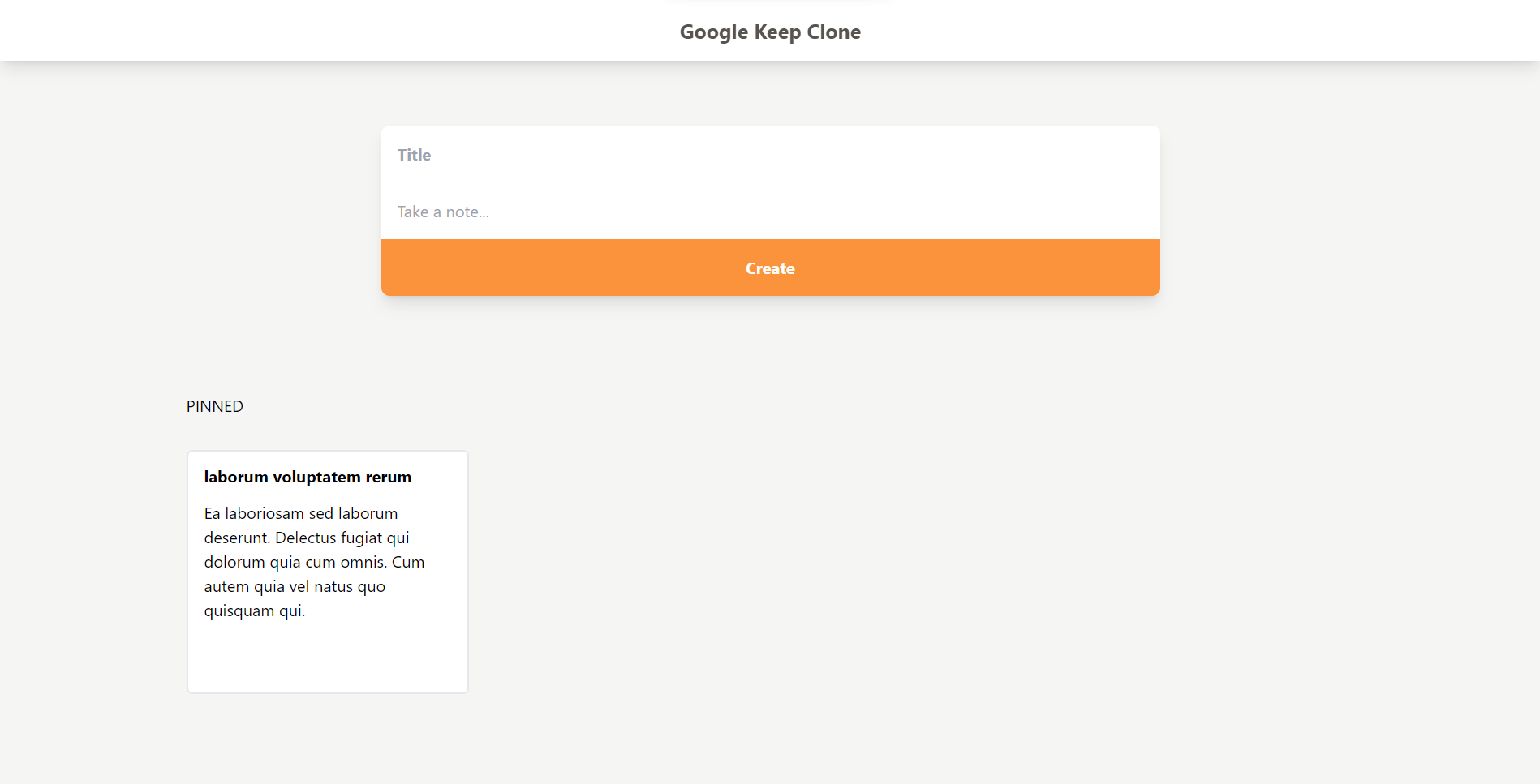 GitHub - sgrgug/Google-Keep-Clone-Laravel: CRUD operation google keep ...