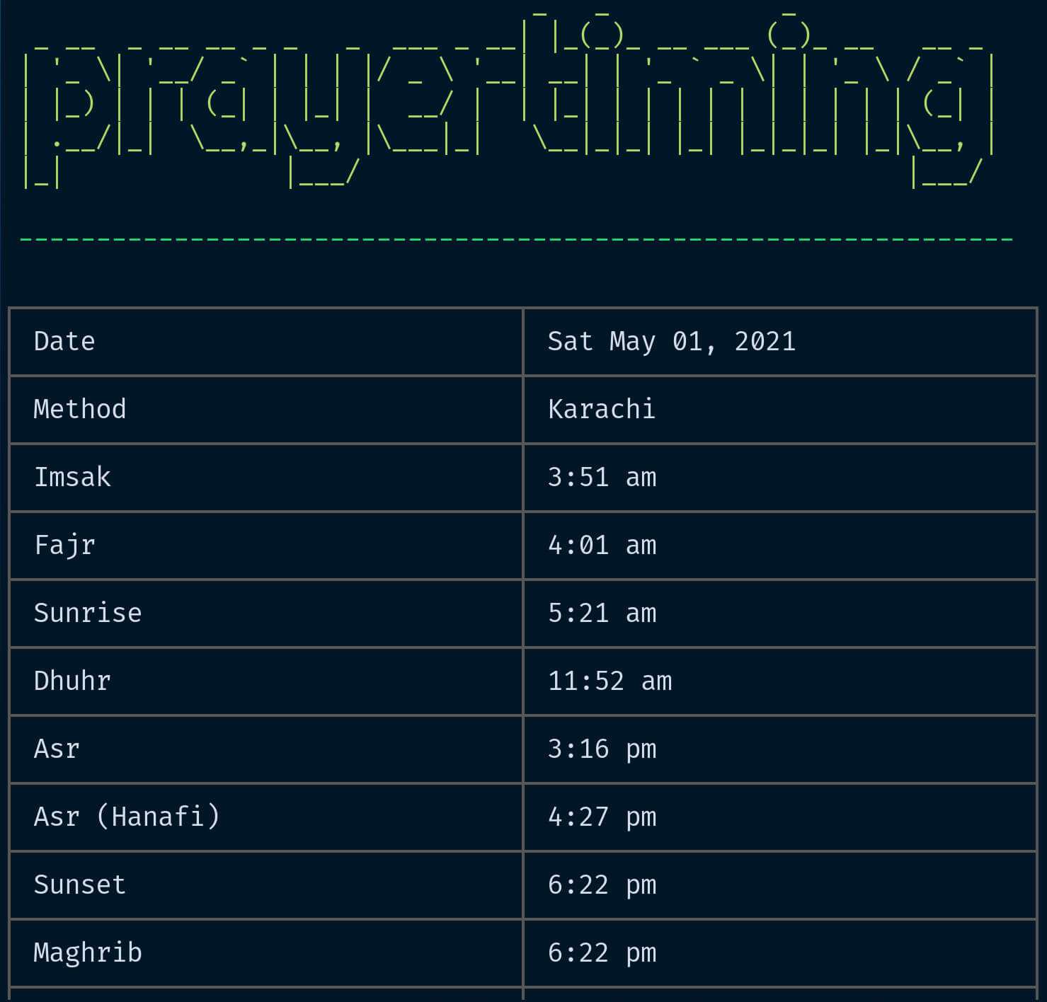 prayertiming-daily