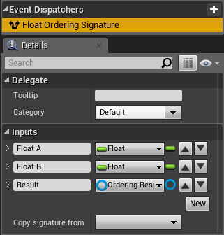 Image of float event dispatcher