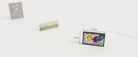 WALLLOOM, a product configurator loop: frames, mats and moulding swap in code