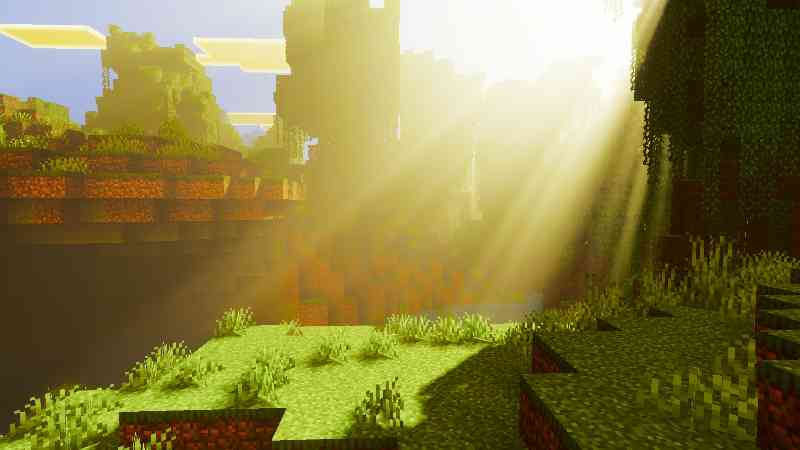 G-Lime Shader daytime scene 7