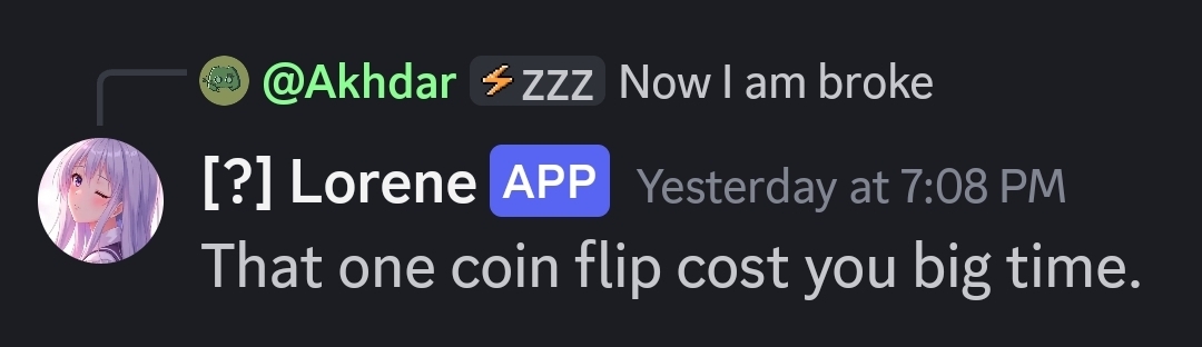 Lorene AI chat screenshot 3