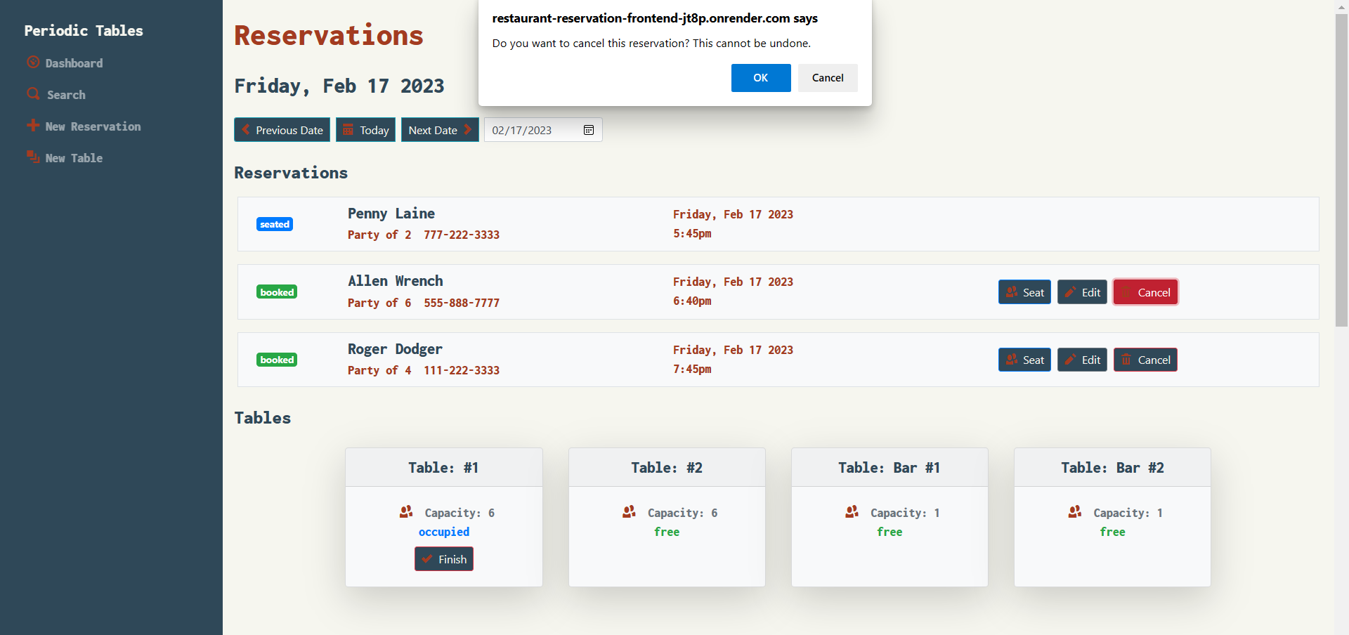GitHub - hendramuljono8/restaurant-reservations